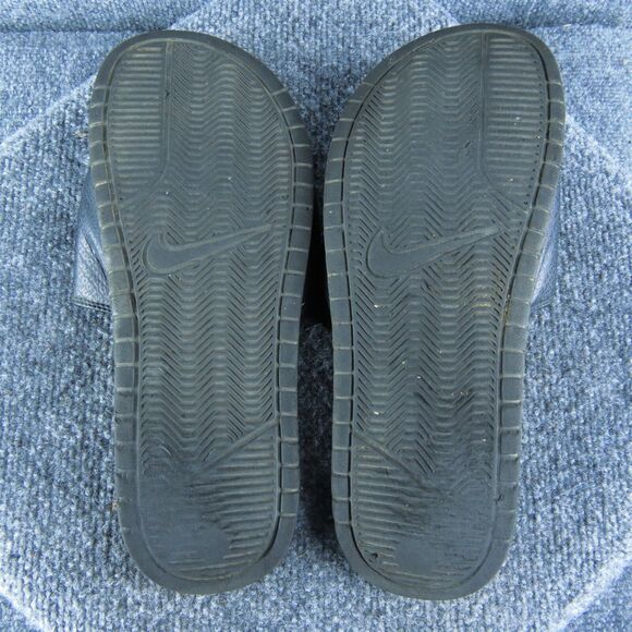 Nike Men Slide Sandals Size 8 Medium Black Synthetic Slip On - Picture 8 of 10
